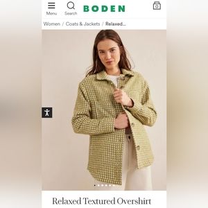 Boden Relaxed Texture Overshirt